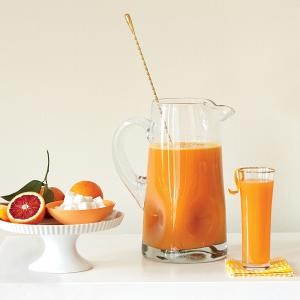 Blood orange mimosas
