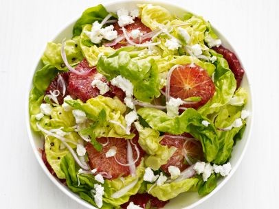 Blood orange-mint salad