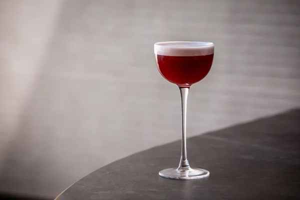 Blood orange mocktail