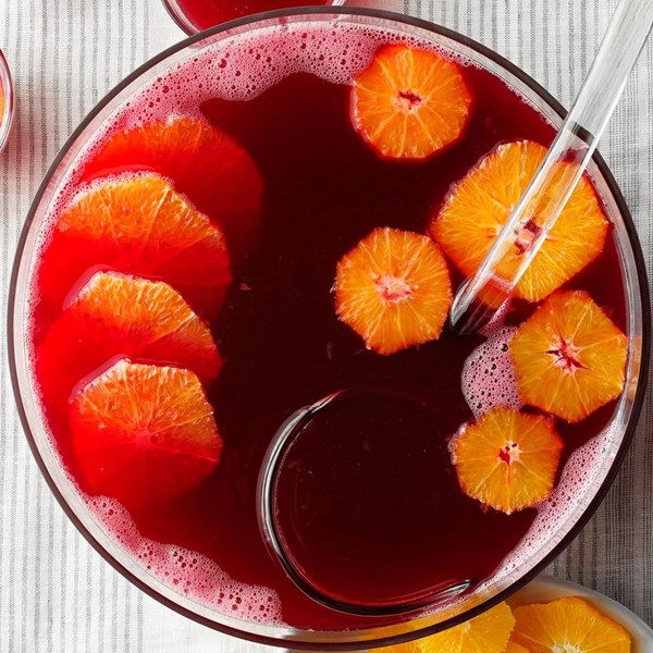 Blood orange punch