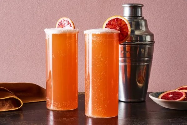 Blood orange radler