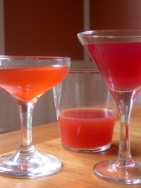 Blood orange sidecar