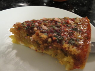 Blood orange tea cake
