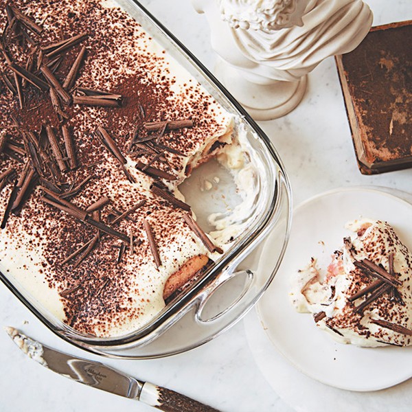 Blood orange tiramisu