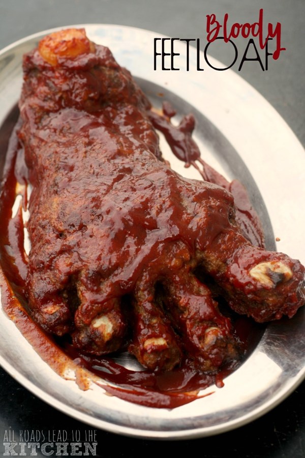 Bloody Feetloaf Aka Halloween Meatloaf Recipe Eat Your Books