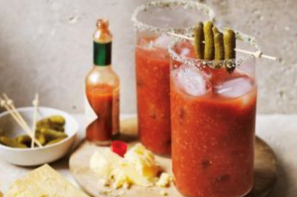 Bloody Mary and cheddar
