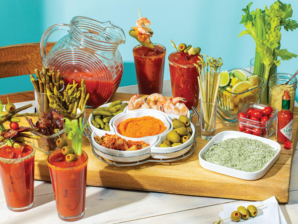 Bloody Mary bar board