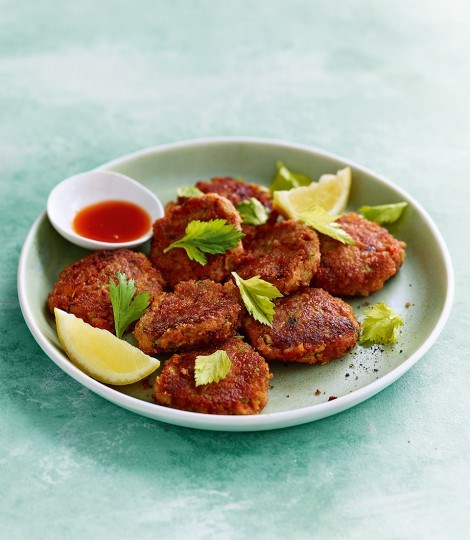 Bloody Mary crabcakes