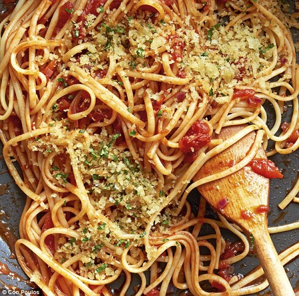 Bloody Mary linguine 