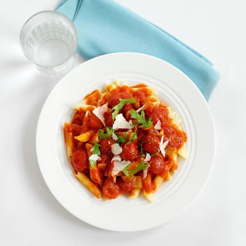 Bloody Mary pasta 