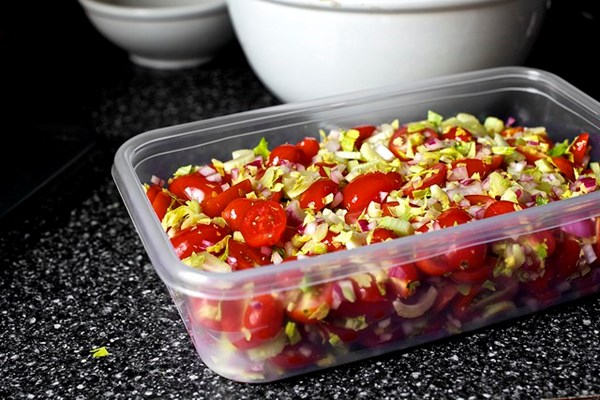 Bloody Mary salad