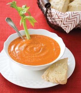 Bloody Mary tomato soup
