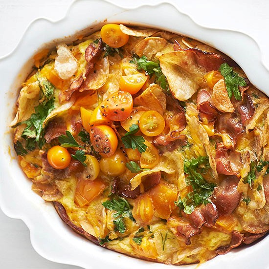 BLT and chips casserole