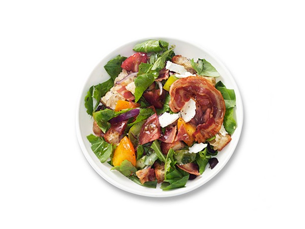 BLT bread salad