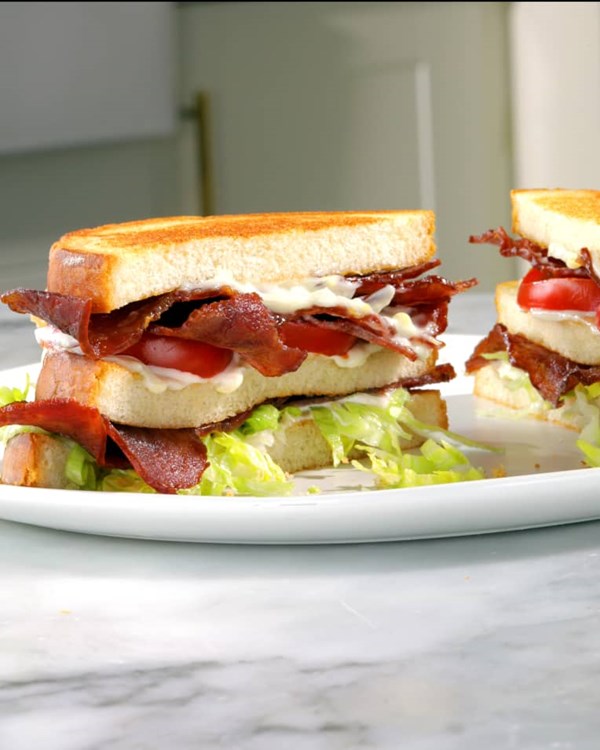BLT club sandwich