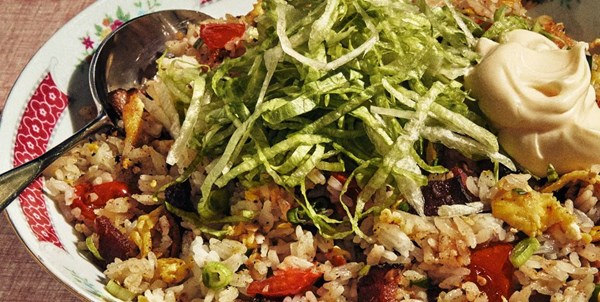 BLT fried rice