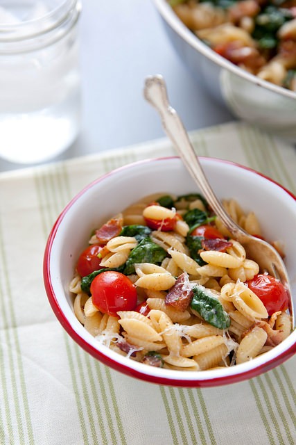 BLT pasta 