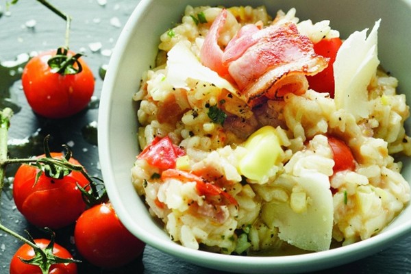 BLT risotto 