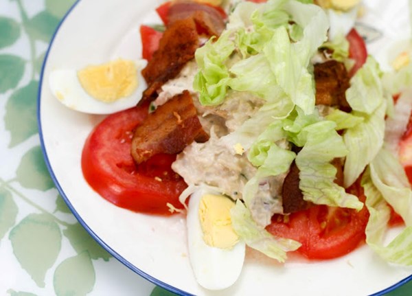 BLT Tuna salad, salad