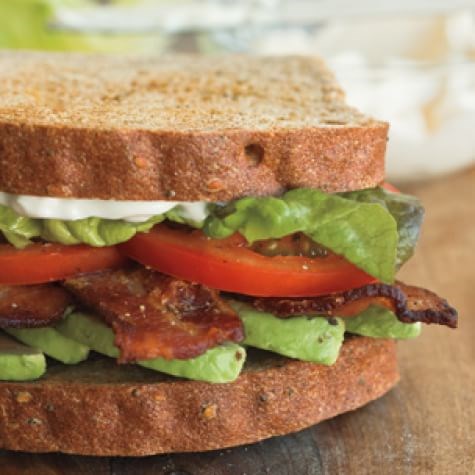 BLTA sandwiches 