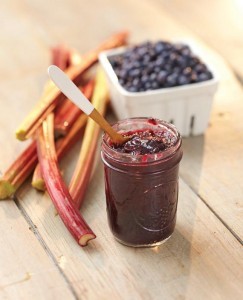 Blubarb jam