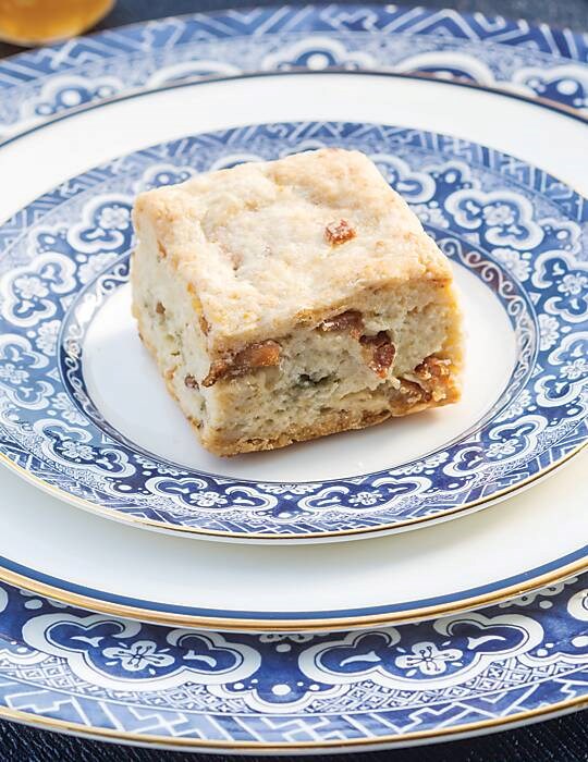 Blue cheese & bacon scones