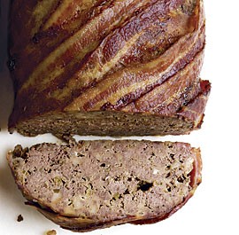 Blue cheese and bacon meatloaf