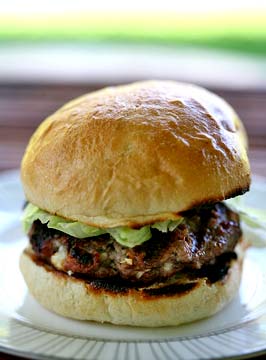 Blue cheese burgers