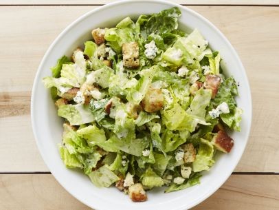 Blue cheese Caesar salad