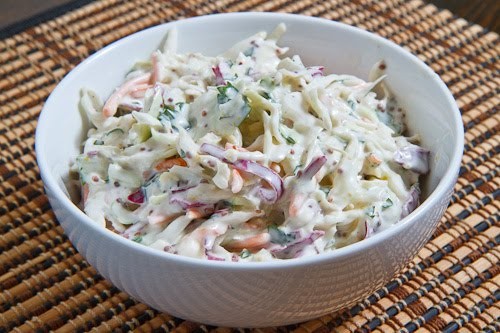 Blue cheese coleslaw