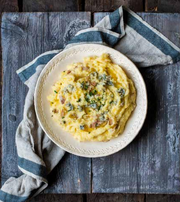 Blue cheese mashed potatoes