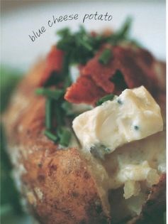 Blue cheese potato