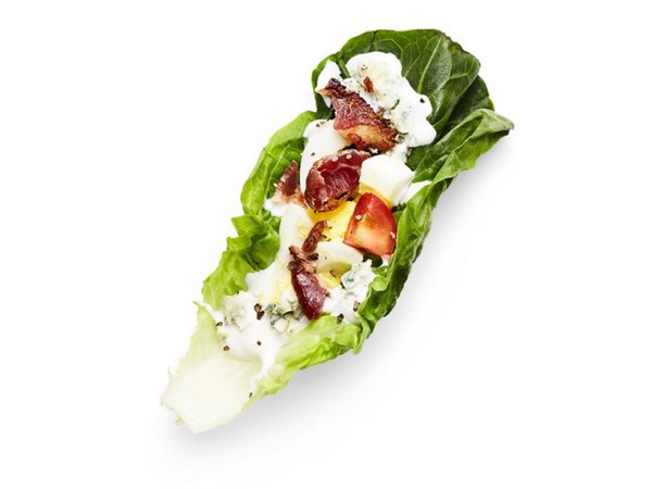 Blue cheese salad spears