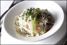 Blue cheese slaw