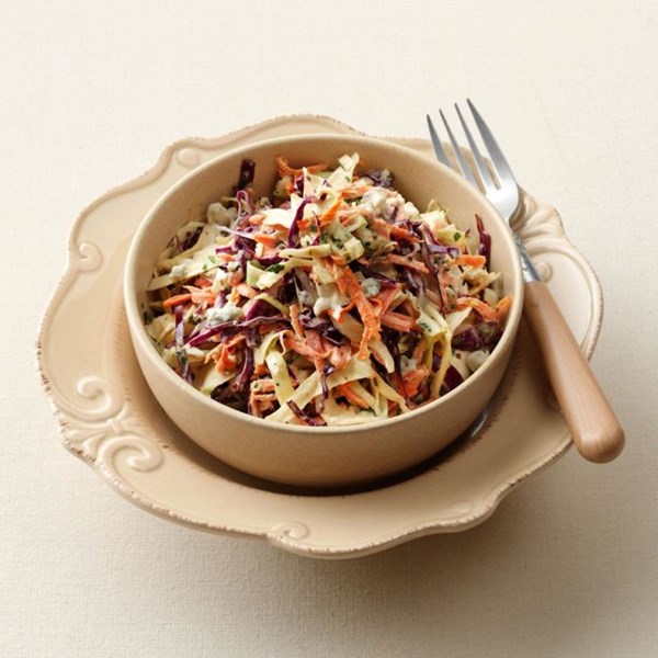 Blue cheese slaw