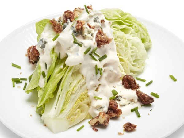 Blue cheese wedge salad