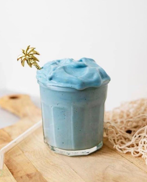 Blue cloud smoothie
