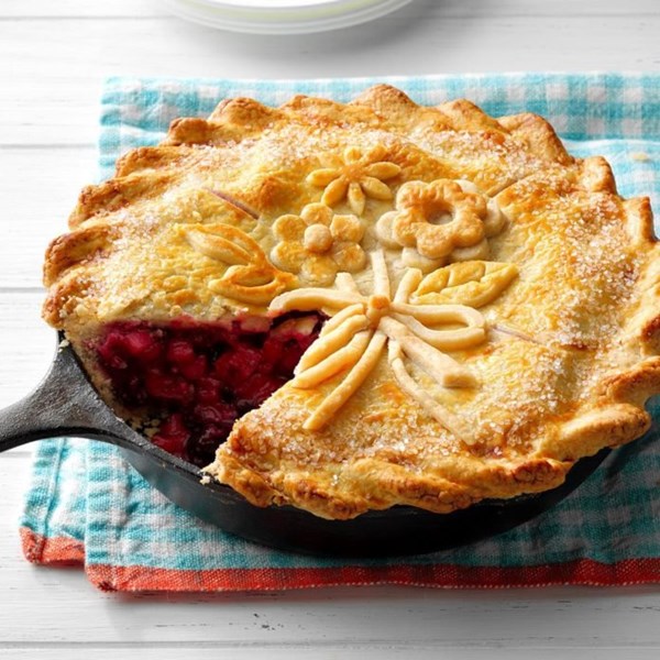 Bluebarb pie