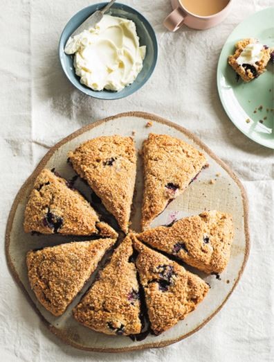 Blueberry & buttermilk scones