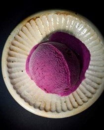 Blueberry + Omani lime ice cream