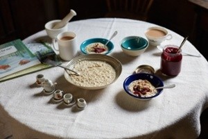 Blueberry and vanilla butter