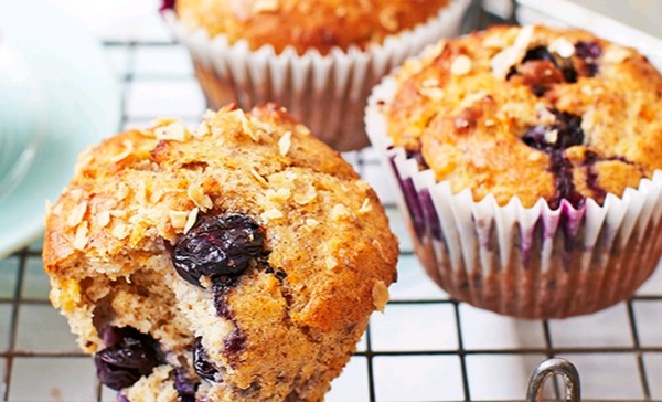 Blueberry breakfast muffins