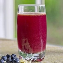 Blueberry-cabbage power juice