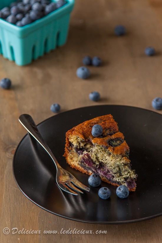 Blueberry cake