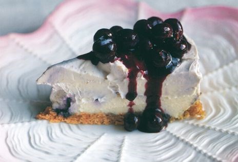 Blueberry cheesecake