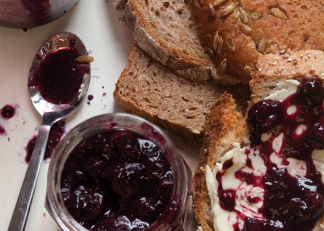 Blueberry chia jam