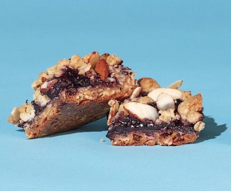 Blueberry crumb bars