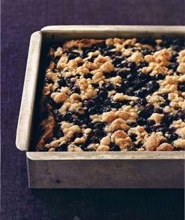 Blueberry crumb cake