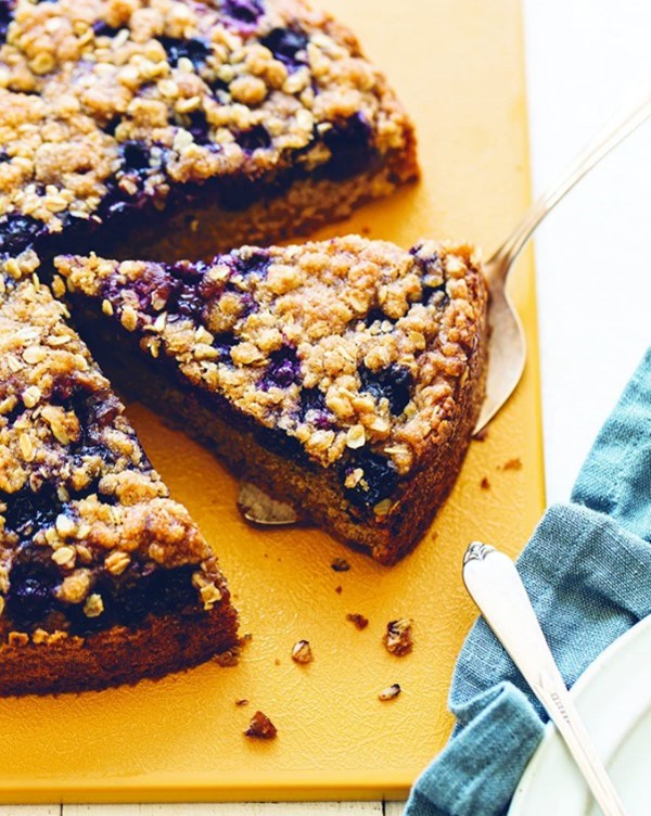 Blueberry crumb cake 
