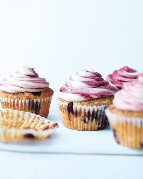 Blueberry cupcakes